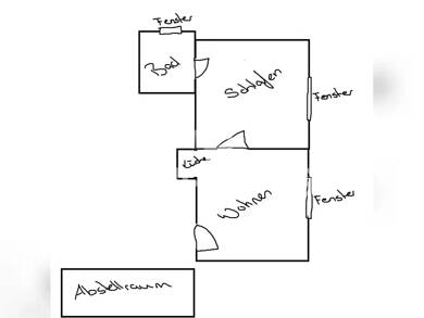 Wohnung zur Miete Tauschwohnung 400 € 2 Zimmer 31 m² 1. Geschoss Herz-Jesu Münster 48155