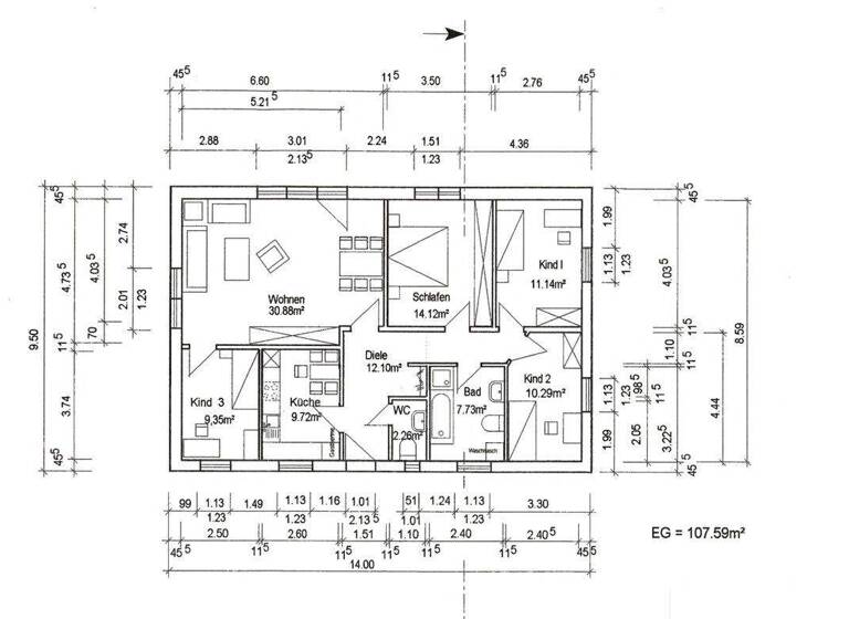 Einfamilienhaus zum Kauf 199.000 € 5 Zimmer 108 m² 566 m² Grundstück Klein Süstedt Uelzen 29525
