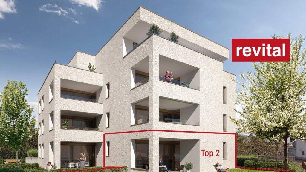 Wohnung zum Kauf - Erstbezug 670.000 € 3,5 Zimmer 80,1 m² EG Raiffeisenstraße 3 Lustenau 6890