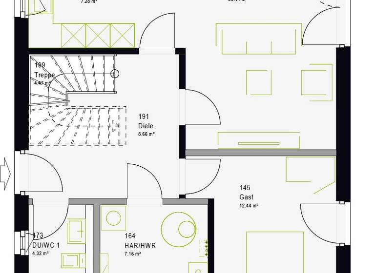 Haus zum Kauf 348.500 € 5 Zimmer 134 m² 500 m² Grundstück Bufleben 99869