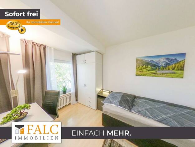 Wohnung zur Miete Wohnen auf Zeit 1.200 € 1 Zimmer 30,8 m² frei ab sofort Schützenbahn 15 Stadtkern Essen 45127