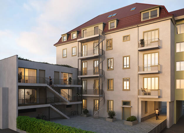 Wohnung zum Kauf 260.000 € 1 Zimmer 32,7 m² Sanderau Würzburg 97072