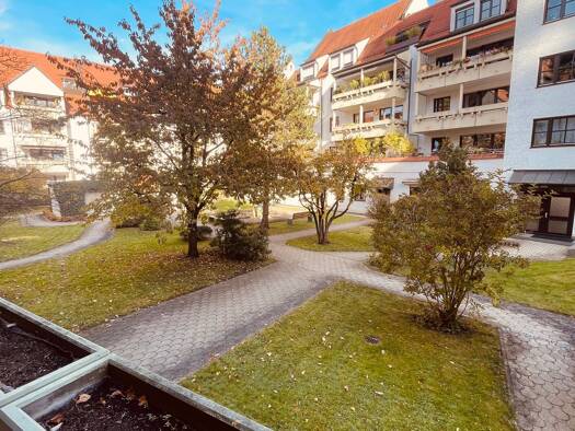 Wohnung zur Miete 1.000 € 2,5 Zimmer 55 m² Geschoss EG/4 frei ab sofort Gögginger Mauer 21 Innenstadt Augsburg 86150