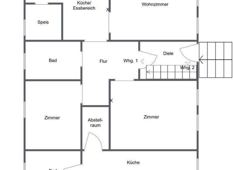 Mehrfamilienhaus zum Kauf 549.000 € 8 Zimmer 330 m² 437 m² Grundstück Weimersheim Weißenburg i. Bay. 91781