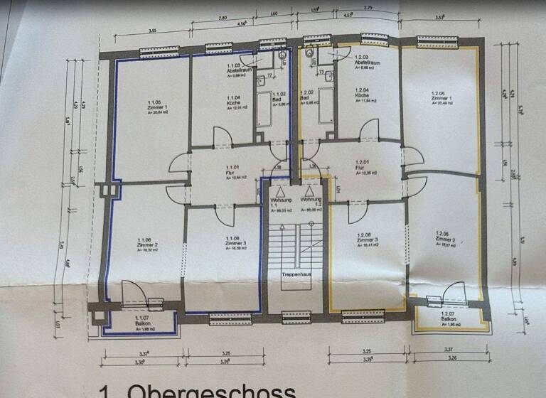 Wohnung zum Kauf provisionsfrei 389.000 € 3 Zimmer 85 m² EG Kurveneck 2 Fuhlsbüttel 22335