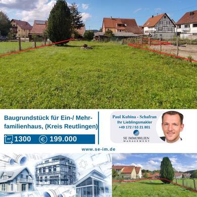 Grundstück zum Kauf 199.000 € 1.300 m² Grundstück Gächingen Sankt Johann 72813