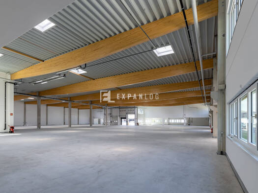 Lagerhalle zur Miete provisionsfrei 2.491 m² Lagerfläche teilbar ab 904 m² Benrath Düsseldorf 40589