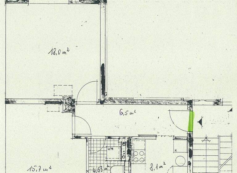 Wohnung zur Miete 272 € 2 Zimmer 52,8 m² EG Humboldtstraße 9 Pausitzer Delle Riesa 01589