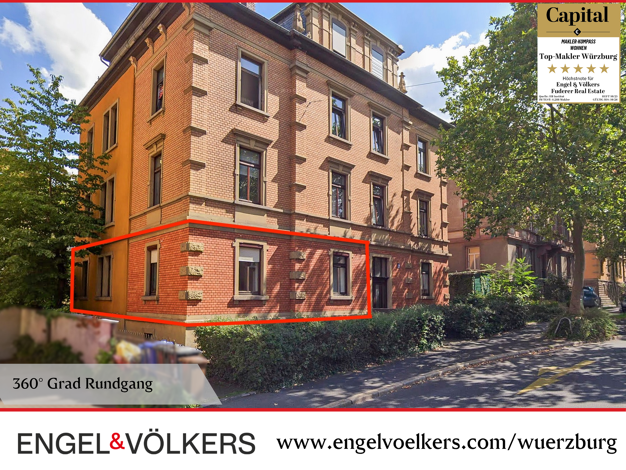 Wohnung zum Kauf 320.000 € 2,5 Zimmer 83 m² Zellerau Würzburg 97082