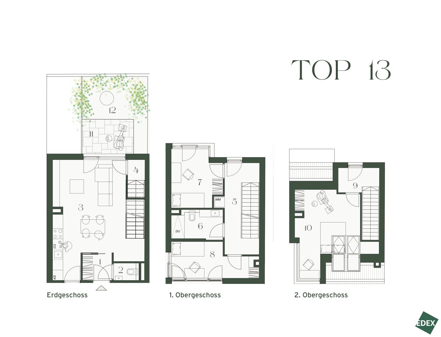 Haus zum Kauf 669.900 € 4 Zimmer 96,6 m²<br/>Wohnfläche Klugargasse Wien 1230