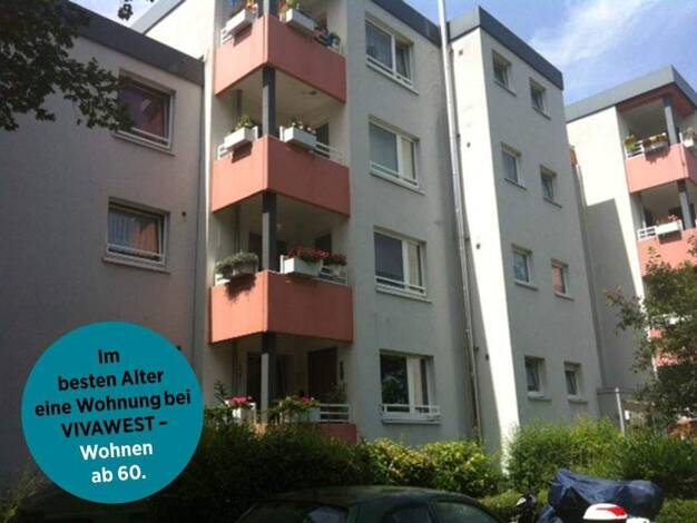 Wohnung zur Miete nur mit Wohnberechtigungsschein 261 € 2,5 Zimmer 43,6 m² 1. Geschoss frei ab 01.03.2026 Nordstraße 109 Habinghorst Castrop-Rauxel 44579
