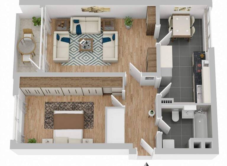 Wohnung zum Kauf 159.000 € 2 Zimmer 68 m² Kinderhaus Münster 48159