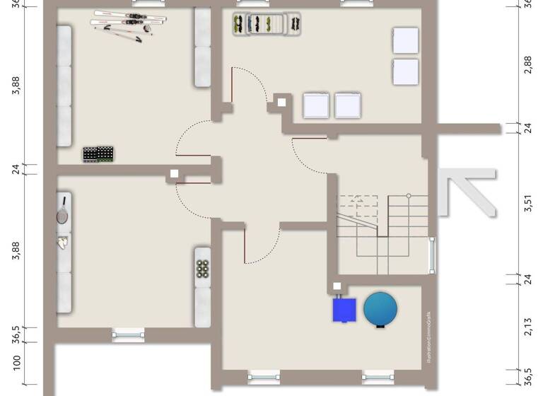 Mehrfamilienhaus zum Kauf 529.500 € 6 Zimmer 139 m² 573 m² Grundstück Rüsselsheim 65428