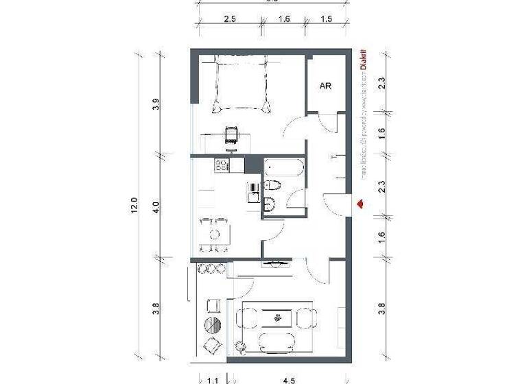Wohnung zur Miete nur mit Wohnberechtigungsschein 366 € 2 Zimmer 64,3 m² 3. Geschoss frei ab 03.06.2026 Eggersten Ring 30 Kreuztal 57223