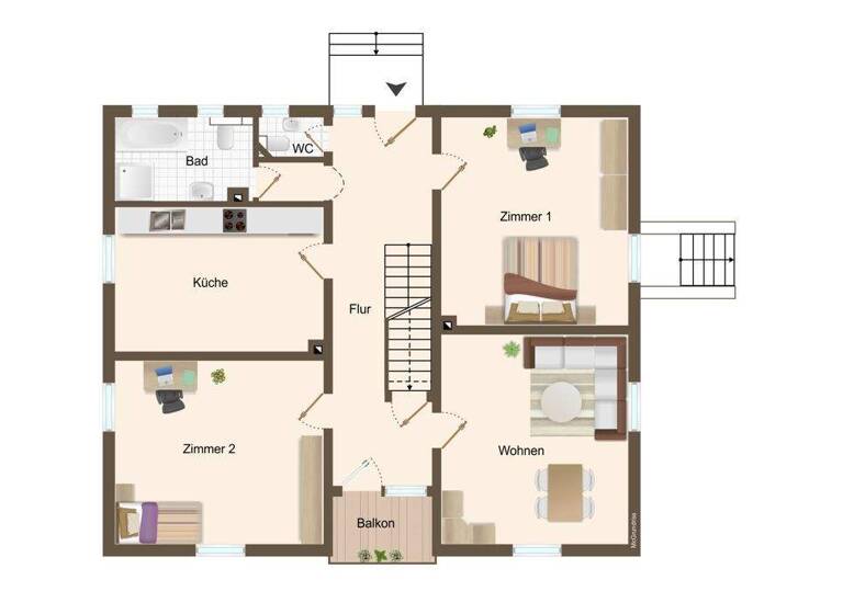 Bungalow zum Kauf 275.000 € 3 Zimmer 110 m² 1.837 m² Grundstück Pittersdorf Hummeltal 95503