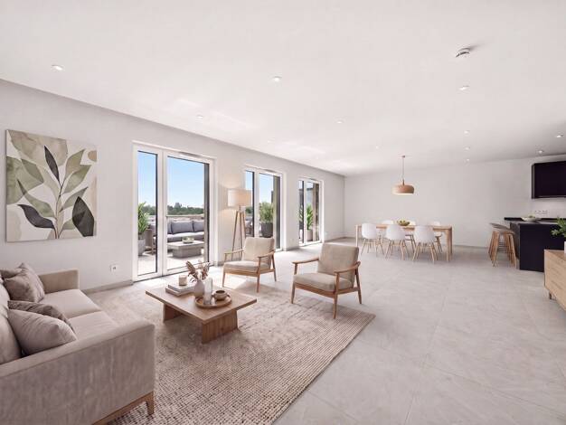 Penthouse zum Kauf - Erstbezug 740.000 € 4 Zimmer 158 m² 2. Geschoss Braunschweig Braunschweig 38108