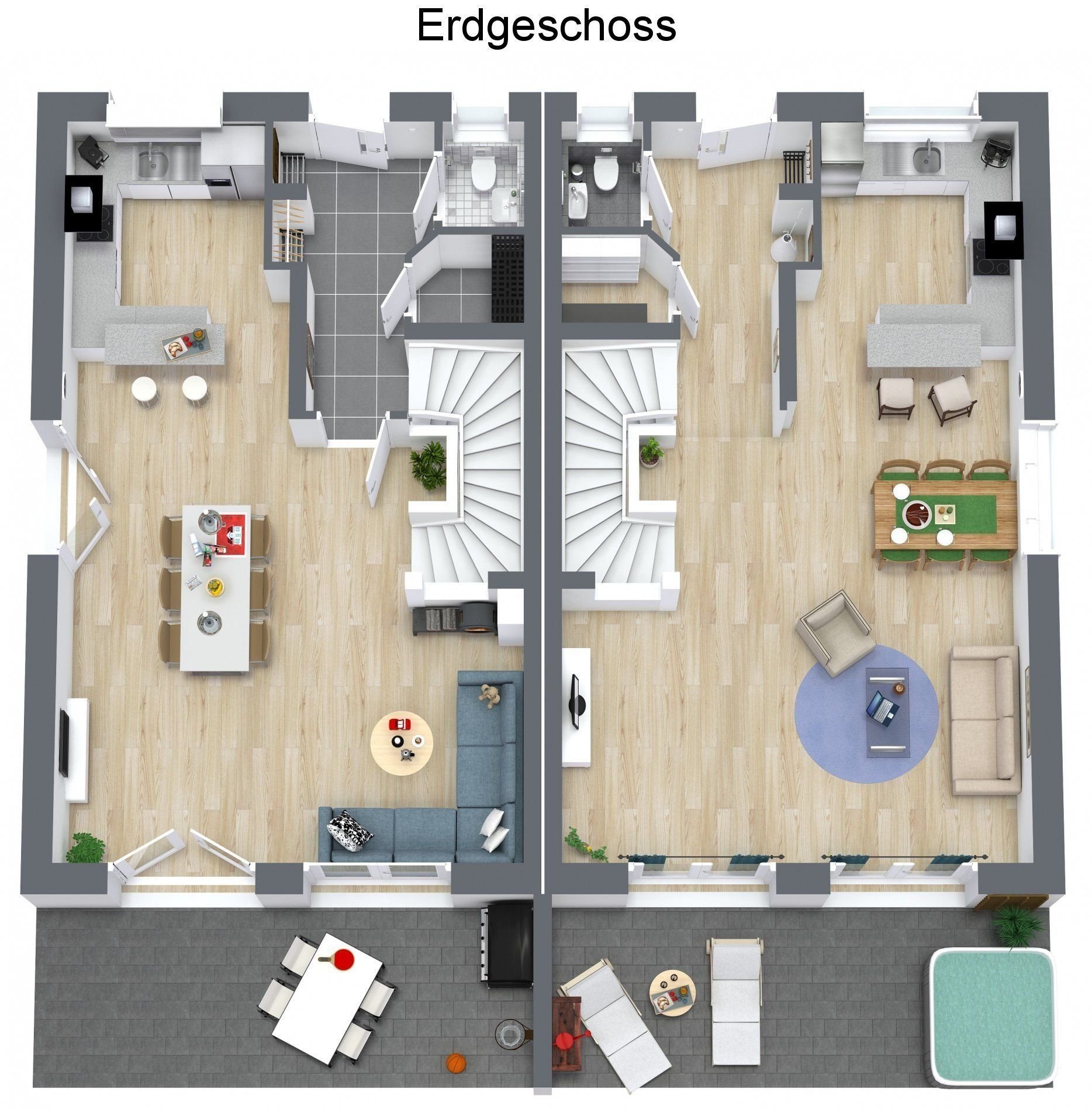 Doppelhaushälfte zum Kauf provisionsfrei 5 Zimmer 151 m²<br/>Wohnfläche 286 m²<br/>Grundstück Dr.-Kumpfmüller-Straße Planungsbezirk 202 Straubing 94315