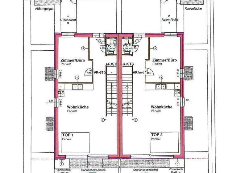Doppelhaushälfte zum Kauf - Erstbezug 698.000 € 5 Zimmer 125 m² Biedermannsdorf 2362
