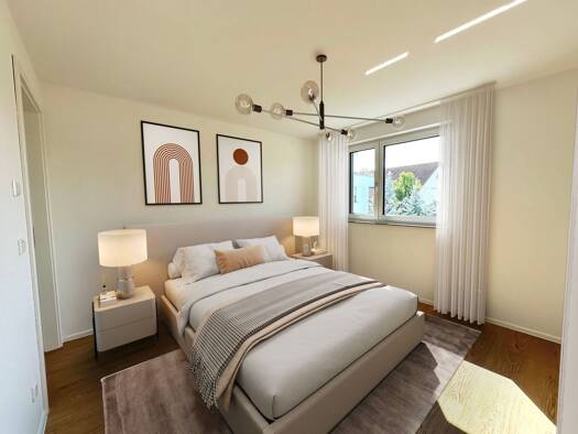 Penthouse zur Miete - Erstbezug 1.668 € 3 Zimmer 96,6 m² 3. Geschoss frei ab sofort Anna-Reich-Straße Maichingen Sindelfingen 71069
