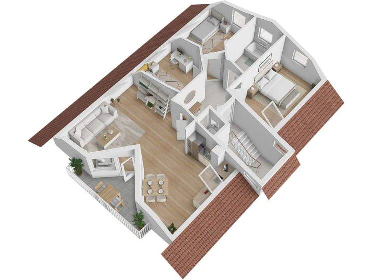 Wohnung zum Kauf 299.000 € 4 Zimmer 79,7 m² Rottenburg Rottenburg am Neckar 72108