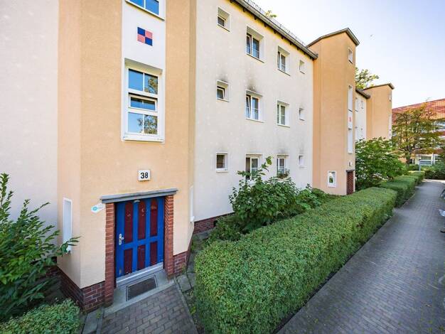 Wohnung zur Miete 446 € 2 Zimmer 43,4 m² 2. Geschoss frei ab sofort Namslaustr. 38 Tegel Berlin 13507