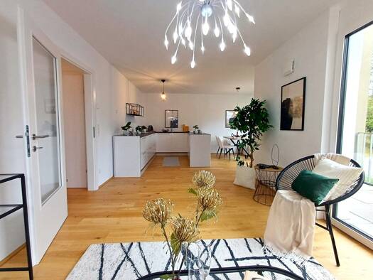 Wohnung zum Kauf - Erstbezug provisionsfrei 439.000 € 4 Zimmer 87 m² 1. Geschoss Neumarkt am Wallersee 5202