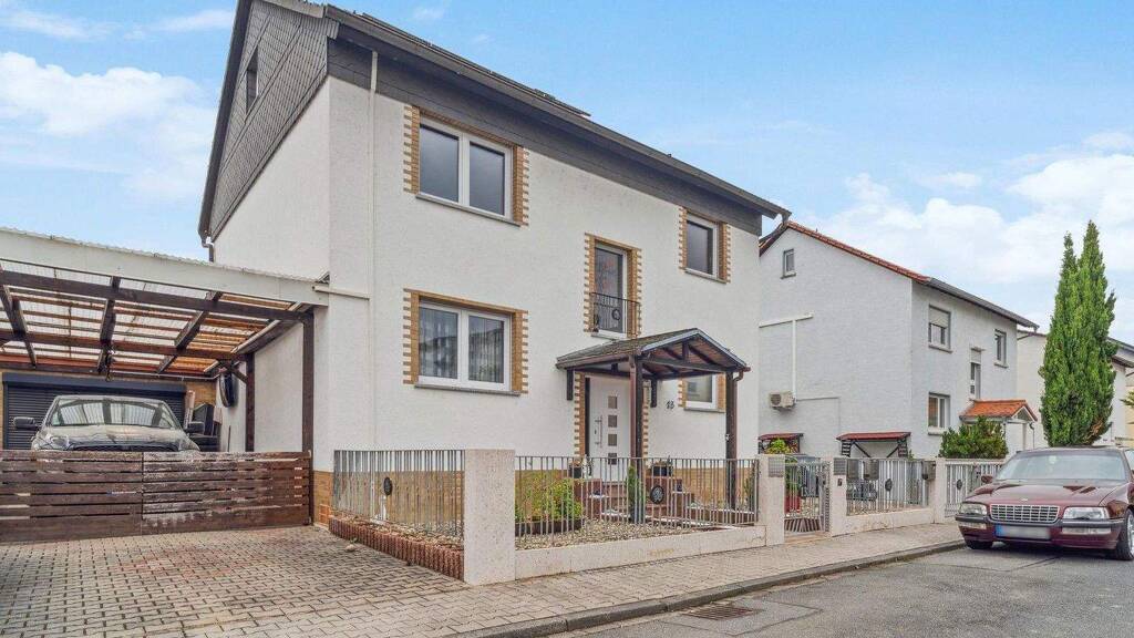 Mehrfamilienhaus zum Kauf provisionsfrei 569.000 € 4 Zimmer 150 m² 575 m² Grundstück Riedstraße 13 Wallerstädten Groß-Gerau 64521