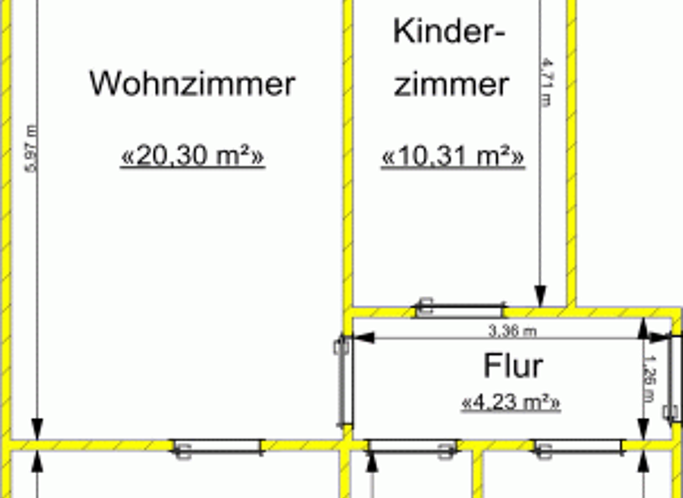 Wohnung zur Miete 374 € 3 Zimmer 59,9 m² 2. Geschoss frei ab 01.08.2026 Plzener Straße 22 Bieblach Gera 07546