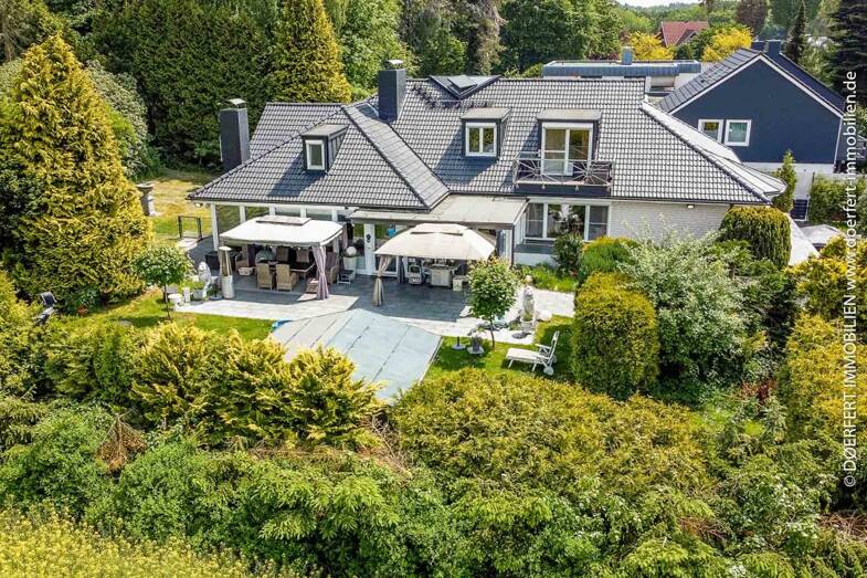Villa zum Kauf 10 Zimmer 650 m² 6.000 m² Grundstück Leversen Rosengarten 21224