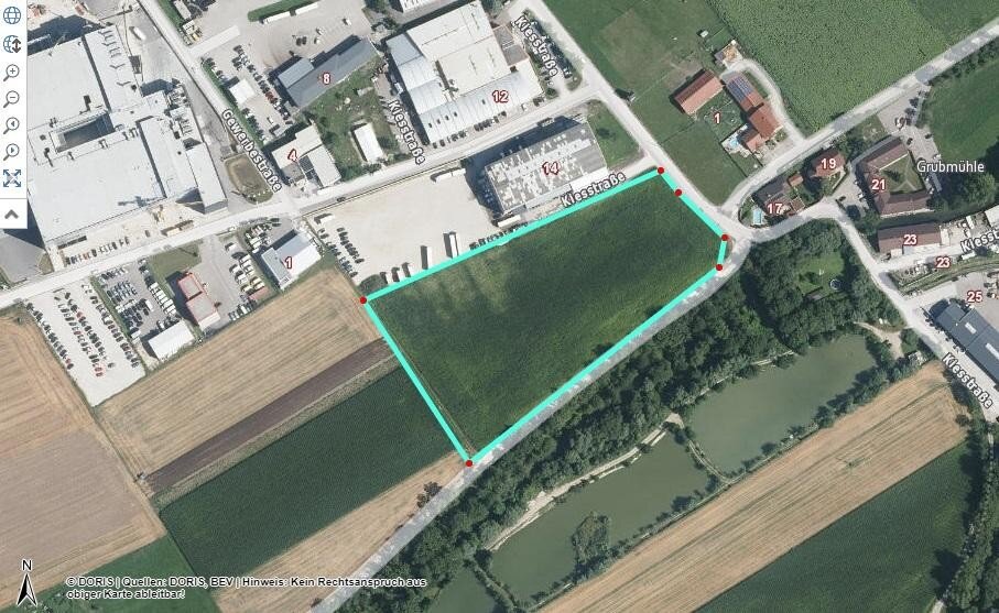 Gewerbegrundstück zur Miete 14.671 € 17.260 m²<br/>Grundstück Marchtrenk 4614