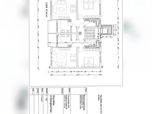 Wohnung zur Miete Tauschwohnung 870 € 2 Zimmer 60 m² 4. Geschoss Nordend-West Frankfurt am Main 60322