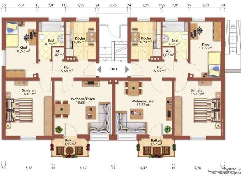 Mehrfamilienhaus zum Kauf 850.000 € 18 Zimmer 394,8 m² 825 m² Grundstück Roth 91154