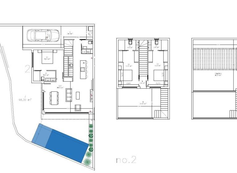 Villa zum Kauf - Erstbezug provisionsfrei 549.000 € 4 Zimmer 110 m² 200 m² Grundstück San Javier 30730