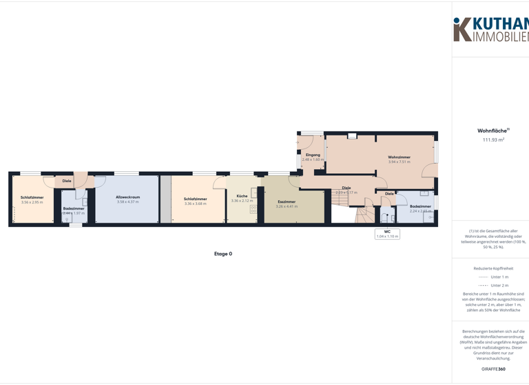 Mehrfamilienhaus zum Kauf 549.000 € 9 Zimmer 235 m² 571 m² Grundstück Mundenheim Ludwigshafen am Rhein 67065