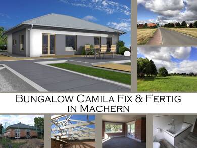 Bungalow zum Kauf provisionsfrei 578.303 € 4 Zimmer 115 m² 606 m² Grundstück Machern Machern 04827