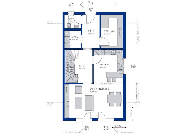 Haus zum Kauf 648.995 € 5 Zimmer 140 m² 311 m² Grundstück Mainburg 84048