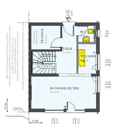 Doppelhaushälfte zum Kauf provisionsfrei 413.000 € 4 Zimmer 130 m² 187 m² Grundstück Dornheim Groß-Gerau 64521