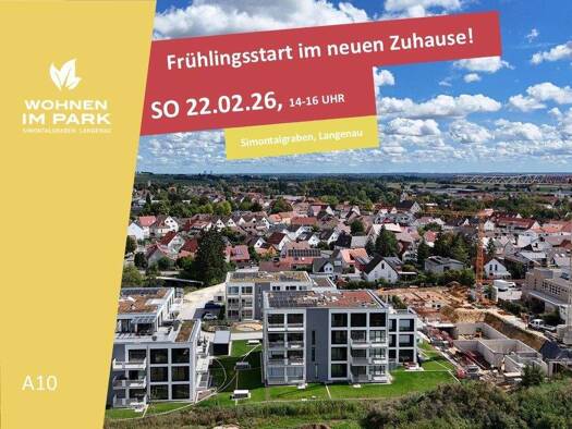 Wohnung zum Kauf - Neubau 520.900 € 3,5 Zimmer 100,2 m² Am Simontalgraben 23 Langenau 89129