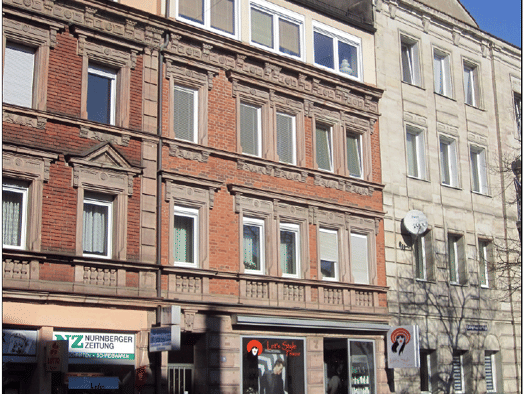 Wohnung zur Miete 650 € 2 Zimmer 66 m² Geschoss 3/5 frei ab 01.10.2026 Rennweg Altstadt und engere Innenstadt 90489