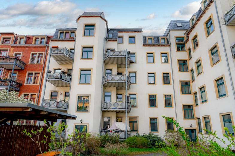 Wohnung zum Kauf provisionsfrei 198.000 € 2 Zimmer 63,2 m² Leipziger Vorstadt (Helgolandstr.) Dresden 01097