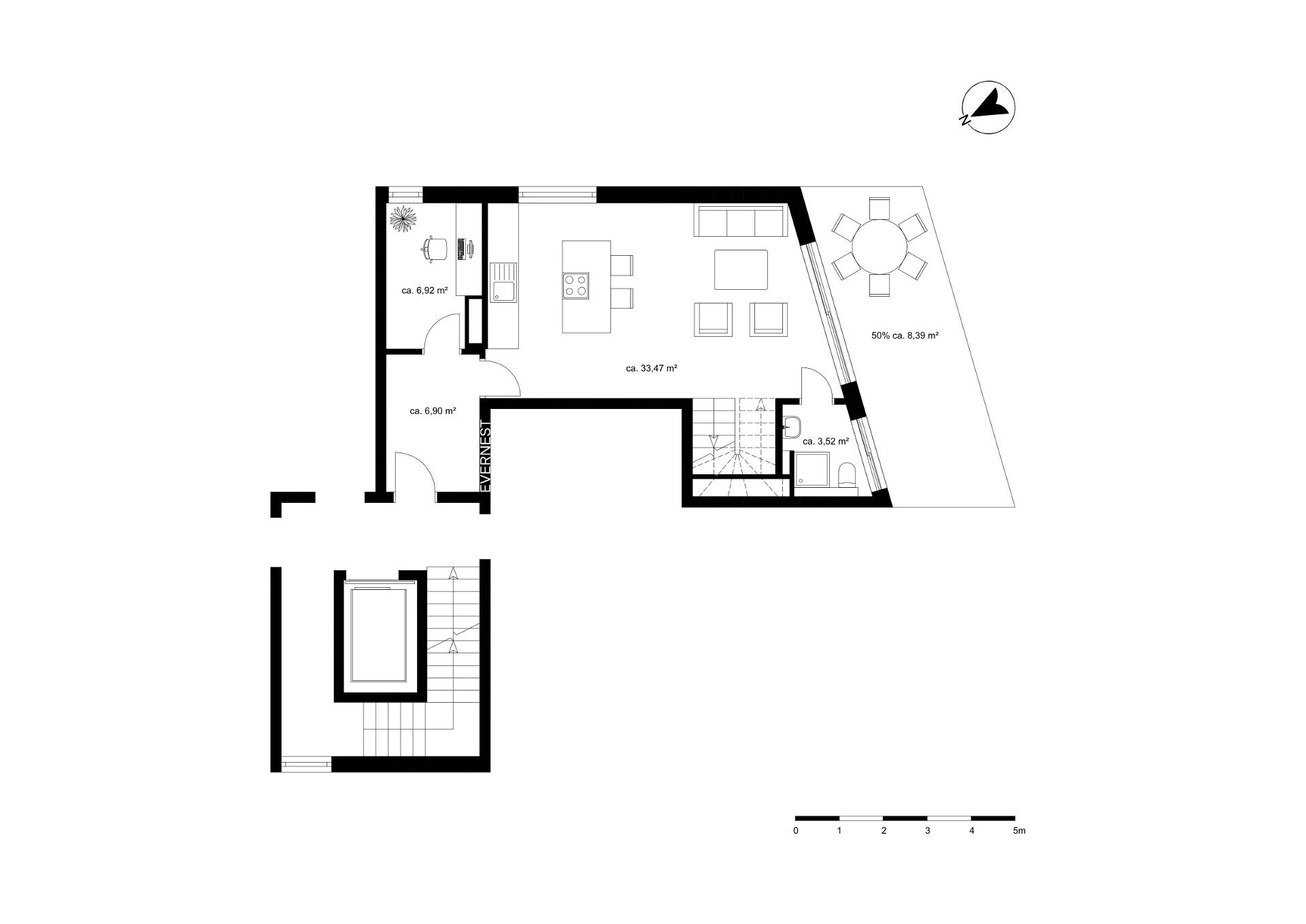 Maisonette zum Kauf 990.000 € 4 Zimmer 124 m²<br/>Wohnfläche 4.<br/>Geschoss Rummelsburg Berlin 10317