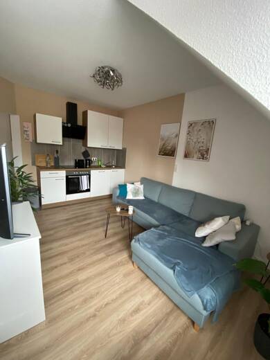 Wohnung zur Miete 590 € 2 Zimmer 40 m² Dachgeschoss, 1. Geschoss Im Dorf 1a Riede Riede 27339