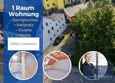 Wohnung zur Miete 205 € 1 Zimmer 35 m² 2. Geschoss Lichtenstein Lichtenstein/Sachsen 09350