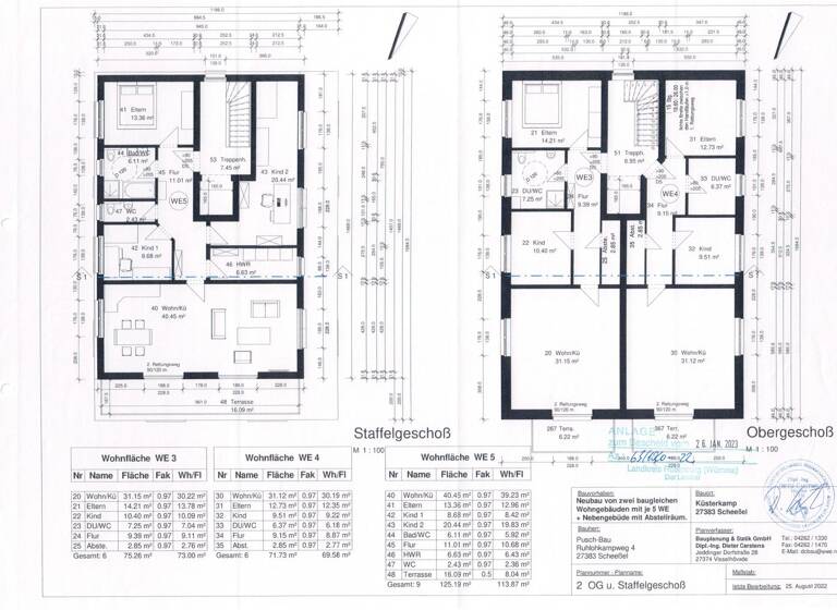 Wohnung zum Kauf - Erstbezug provisionsfrei 313.540 € 3 Zimmer 80,6 m² Küsterkampweg 1 B Scheeßel 27383