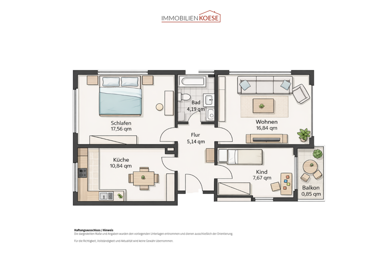Wohnung zum Kauf 239.000 € 3 Zimmer 63,1 m² EG frei ab sofort Sprendlingen Dreieich 63303