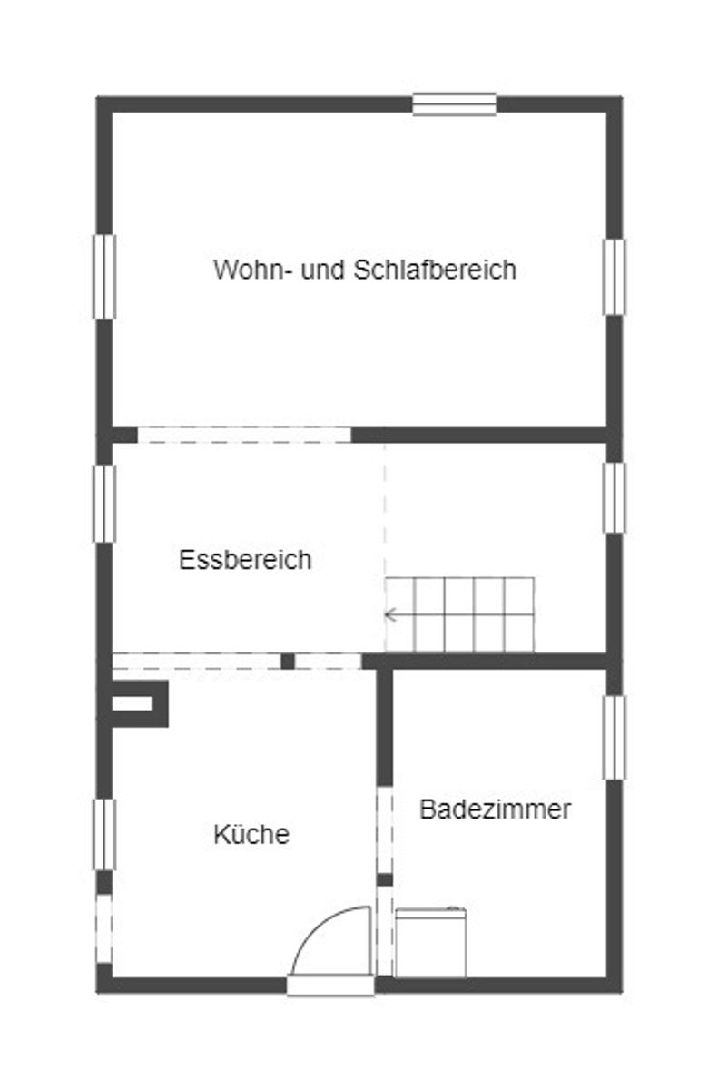 Einfamilienhaus zum Kauf 65.000 € 2 Zimmer 60,1 m²<br/>Wohnfläche 135,1 m²<br/>Grundstück Mühringen Horb am Neckar 72160