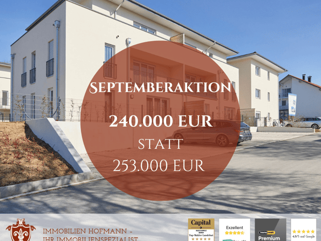 Wohnung zum Kauf provisionsfrei 240.000 € 2 Zimmer 66,4 m² EG Gangkofen Gangkofen 84140