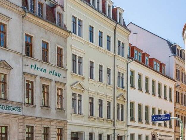 Wohnung zur Miete 407 € 2 Zimmer 51,5 m² 4. Geschoss frei ab 01.12.2026 Wachsbleichstraße 1 Friedrichstadt Dresden 01067