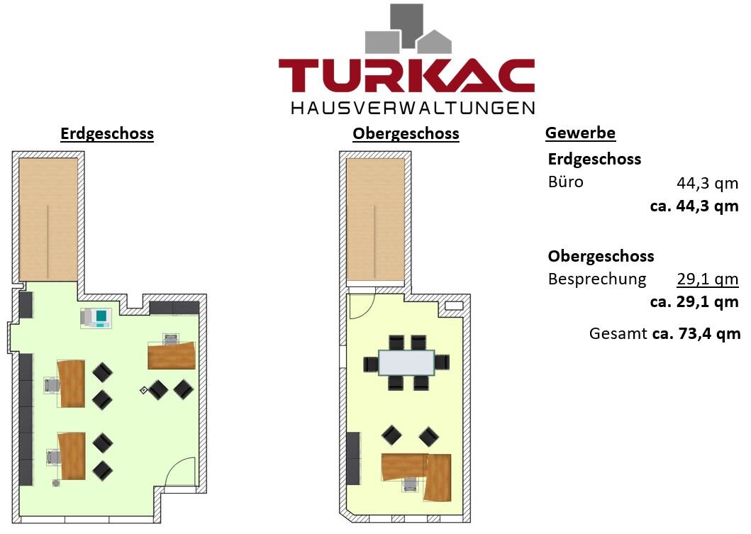 Bürofläche zur Miete provisionsfrei 400 € 2 Zimmer 73,4 m²<br/>Bürofläche Biedenkopf Biedenkopf 35216