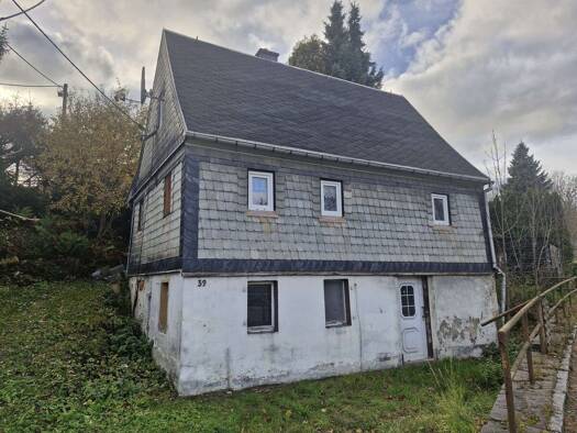 Einfamilienhaus zum Kauf 29.500 € 3 Zimmer 40 m² 470 m² Grundstück Wiesa Thermalbad Wiesenbad 09488